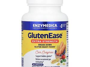 Комплекс ферментов Enzymedica GlutenEase Extra Strength 30 caps (1086-2023-10-3117)