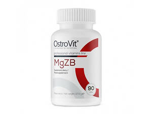 Комплекс витамина В6, Цинка и Магния OstroVit MgZB 90 tab