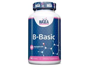 Комплекс вітамінів В Haya Labs B-Basic 100 Tabs