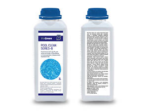 Комплексное средство для очистки воды в бассейнах с интенсивным образованием водоростей 1л Pool clean series-В