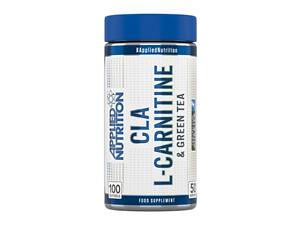 Комплексный жиросжигатель Applied Nutrition CLA L Carnitine Green Tea 100 Softgels
