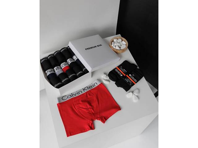 Комплект 5 штук трусив + 12 пар термошкарпеток у Premium Box XL 3XL - Фото 1 Комплект 5 штук трусив + 12 пар термошкарпеток у Premium Box XL 3XL - Фото 1