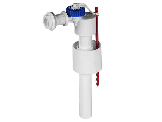 Комплект арматури для зливного бачка з боковою подачею води 1/2 ″ та ричагом зливу вгору АБу-20 - Фото 3