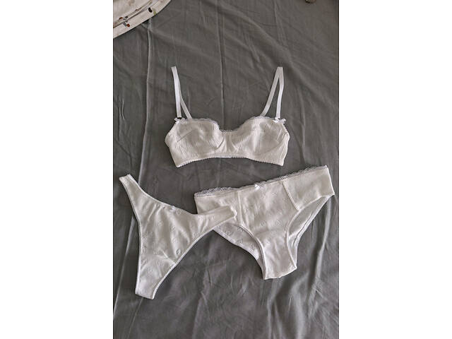 Комплект білизни emily Perfect Female Молочний 75C/XL (191LS-38BR-mi) - Фото 5