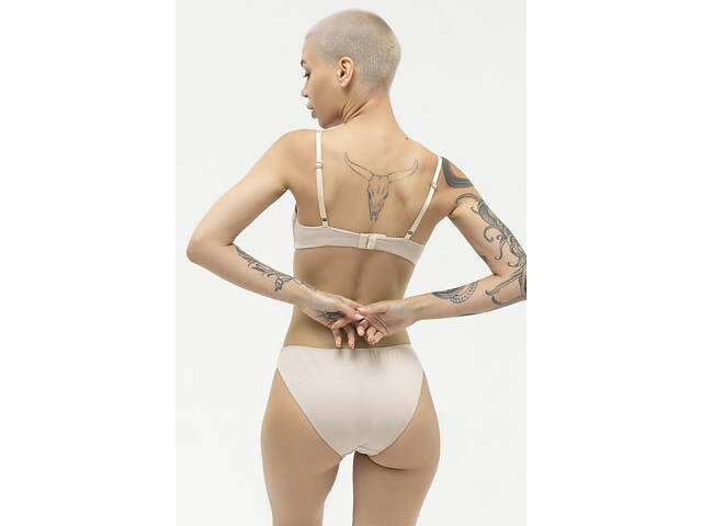 Комплект білизни з бавовни Perfect Female Бежевий 70AA/XL (17LS-16SlH-bg) - Фото 3