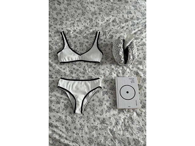 Комплект білизни з трикотажу juno Perfect Female Молочний XL (1814LS-38HI-mi) - Фото 9