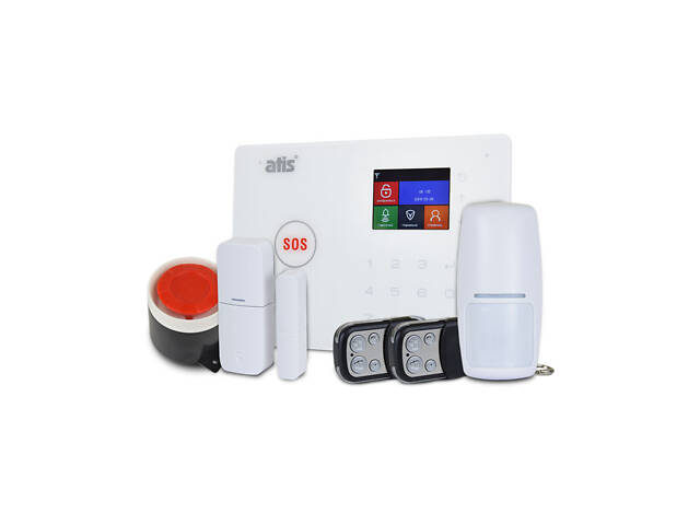 Комплект беспроводной GSM и Wi-Fi сигнализации ATIS Kit GSM+WiFi 130T с поддержкой приложения Tuya Smart