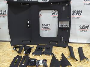 Комплект черного потолка для Audi A3 2013-2016 (8V5867505MSP8, 8W0857551B7C0, 8V08576074PK, 8V5867233ASP8, 8V5867243ASP8