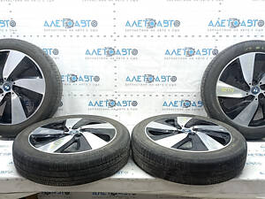 Комплект дисков R19х5J, 5.5J ET43, ET53 4шт BMW i3 14-18 Style 429 с резиной 155/70 4.5-6мм, легкая бордюрка, потрескана