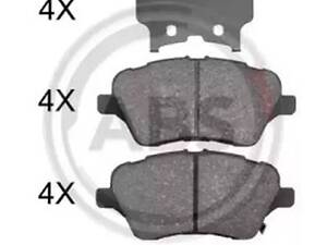 Комплект дисковых тормозных колодок на B-MAX, Fiesta, Tourneo Courier