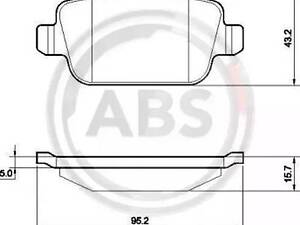 Комплект дисковых тормозных колодок на Focus, Freelander, Galaxy, Kuga, Mondeo, S-MAX, S80, V70, XC70