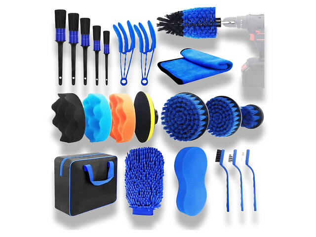 Комплект для миття, очищення та полірування в сумці XPRO CS-002 20 предметів (46023-_600) - Фото 1