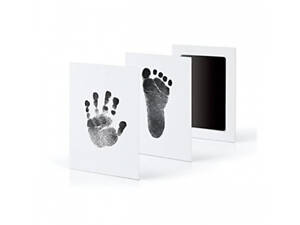 Комплект для отпечатков детских ручек и ножек ББ 5185 черный