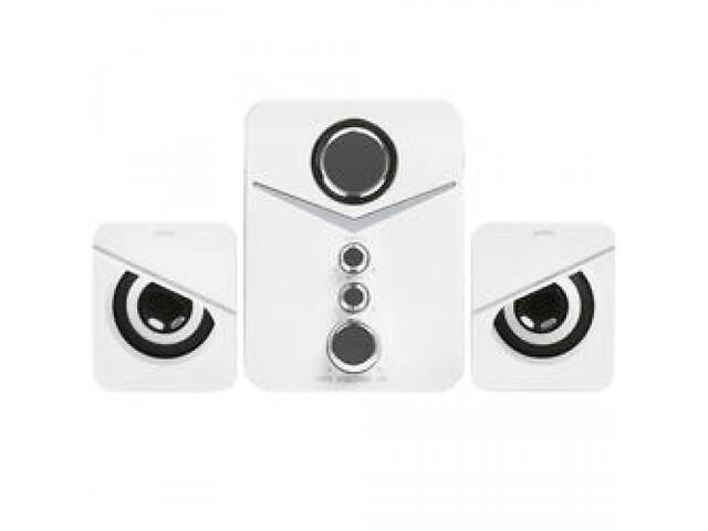 Комплект домашних колонок Niye 3 в 1 белые MC Computer Audio D221 GM - Фото 2