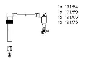 Комплект проводов зажигания BREMI 222D200