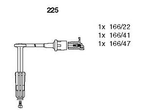 Комплект проводов зажигания BREMI 225