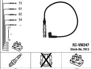 Комплект проводов зажигания NGK 7013