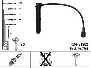 Комплект проводов зажигания NGK 7705, LAND Rover Freelander, 98-06