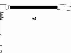 Комплект проводов зажигания NGK 810