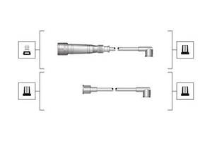 Комплект проводов зажигания Skoda Octavia 1996-2010 MAGNETI MARELLI 941319170003