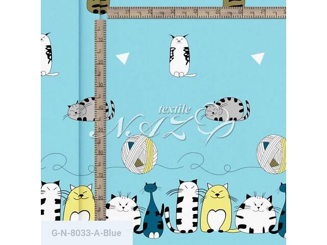 Комплект дитячої постільної білизни 'Котики' 110х150 Bldl-150 - Фото 2