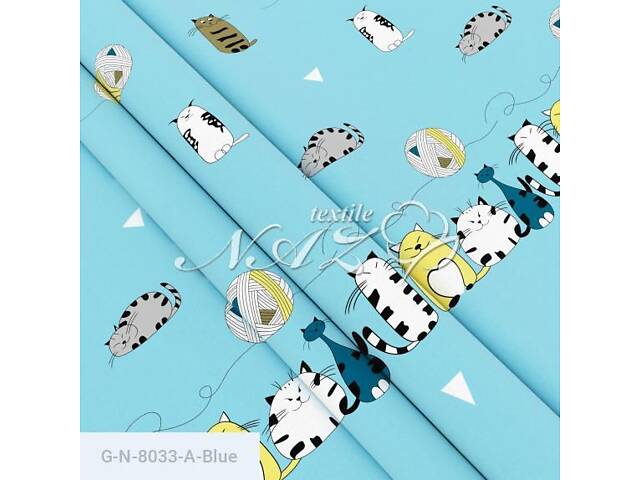 Комплект дитячої постільної білизни 'Котики' 110х150 Bldl-150 - Фото 3