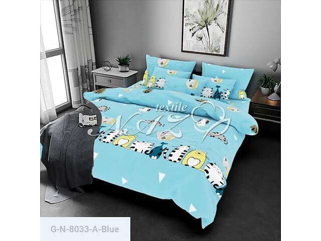 Комплект дитячої постільної білизни 'Котики' 110х150 Bldl-150 - Фото 1