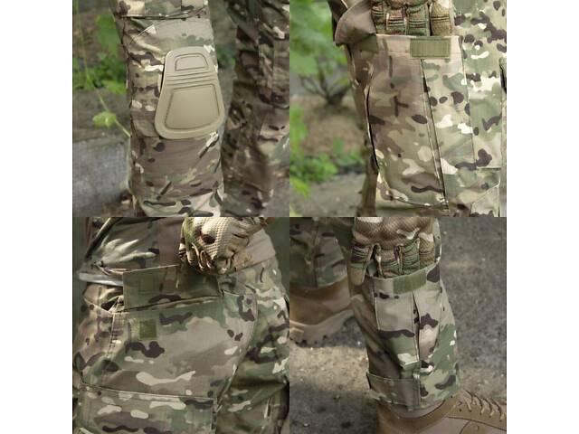 Комплект форми Han Wild G8 мультикам куртка утепленная+убакс+штаны+набор колена и локти - Фото 3