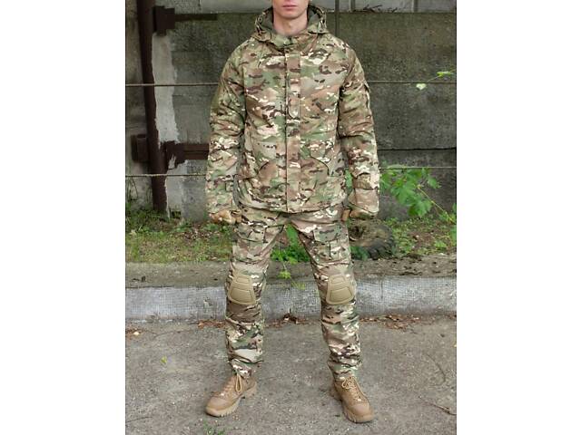 Комплект форми Han Wild G8 мультикам куртка утепленная+убакс+штаны+набор колена и локти - Фото 4