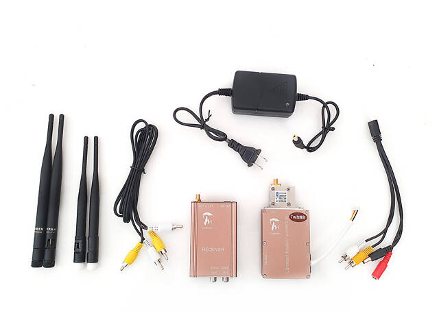 Комплект FPV 1.2Ghz TM 7W для передачи видеосигнала - Фото 3