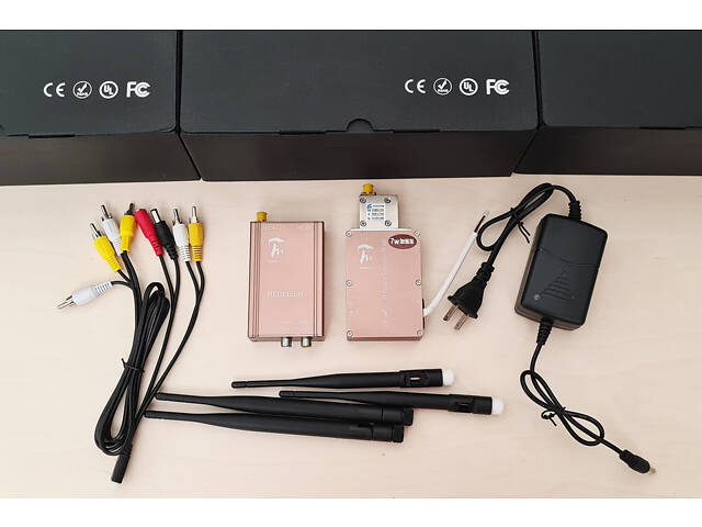 Комплект FPV 1.2Ghz TM 7W для передачи видеосигнала - Фото 8