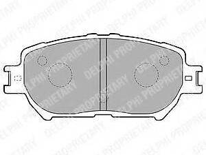 Комплект гальмівних колодок DELPHI LP1738 на TOYOTA CAMRY седан (MCV3_, ACV3_, _XV3_)