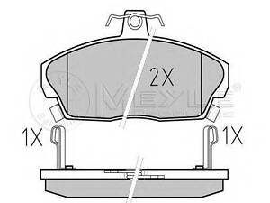 Комплект гальмівних колодок MEYLE 0252151518W на ROVER STREETWISE