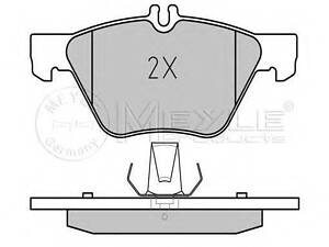 Комплект гальмівних колодок MEYLE 0252167020 на MERCEDES-BENZ E-CLASS седан (W210)