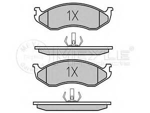 Комплект гальмівних колодок MEYLE 0252182217 на JEEP WAGONEER (XJ)