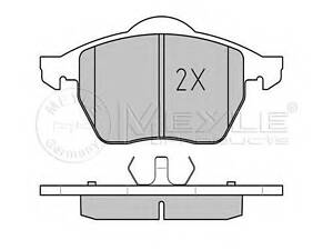 Комплект гальмівних колодок MEYLE 0252191119 на VW PASSAT (3A2, 35I)