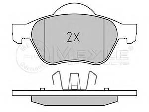 Комплект гальмівних колодок MEYLE 0252321518 на RENAULT LAGUNA II (BG0/1_)