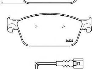 Комплект гальмівних колодок TEXTAR 2462301 на VW MULTIVAN Mk V (7HM, 7HN, 7HF, 7EF, 7EM, 7EN)