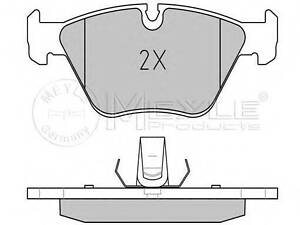 Комплект гальмівних колодок з 4 шт. дисків MEYLE 0252318320 на BMW X3 (E83)