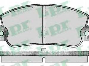 Комплект гальмівних колодок з 4 шт. дисків LPR 05P095 на FIAT CROMA (154)