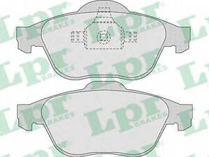 Комплект гальмівних колодок з 4 шт. дисків LPR 05P864 на RENAULT VEL SATIS (BJ0_)