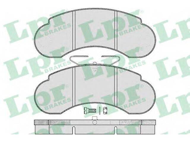 Комплект гальмівних колодок з 4 шт. дисків LPR 05P415 на MERCEDES-BENZ 100 c бортовой платформой/ходовая часть (631)