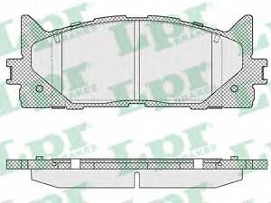 Комплект гальмівних колодок з 4 шт. дисків LPR 05P1593 на LEXUS ES (GSV4_, ACV4_)