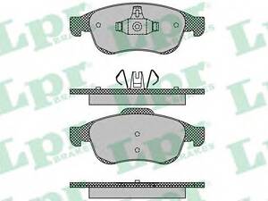 Комплект гальмівних колодок з 4 шт. дисків LPR 05P1493 на RENAULT MEGANE CC (EZ0/1_)
