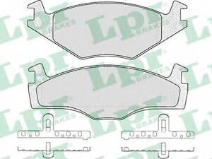 Комплект гальмівних колодок з 4 шт. дисків LPR 05P225 на VW JETTA Mk II (19E, 1G2, 165)