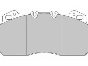 Комплект гальмівних колодок, дискове гальмо, WVA29090 BERAL 2909028004145724 на RENAULT TRUCKS Premium