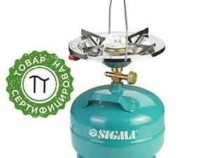Комплект газовий кемпінговий з п’єзопідпалом Comfort 5л SIGMA (2903111)