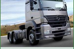 Комплект гидравлики Hyva на Mercedes с алюминиевым баком