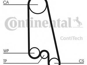 Комплект ГРМ + помпа Chevrolet AveoKalos 1.41.5 04-Daewoo LanosNexia 1.31.5 97- (17x111z) CONTITECH CT874WP5 на DAEWOO L