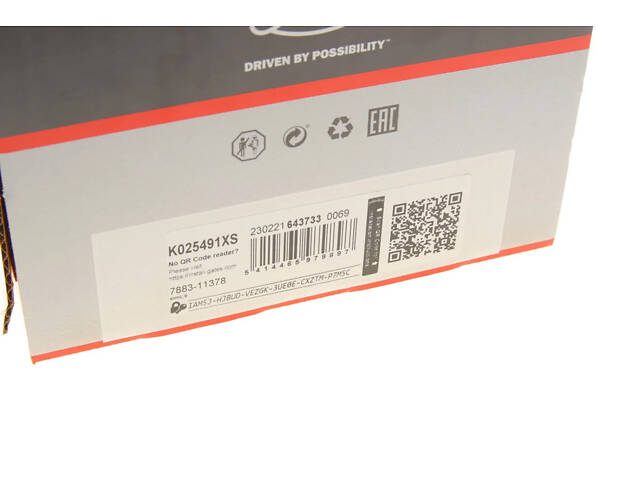 Комплект ГРМ (ремінь + ролик) Gates K025491XS Volkswagen Bora, Golf, Sharan; Skoda Octavia; Audi A3, TT, A6, A4; Seat Le - Фото 17